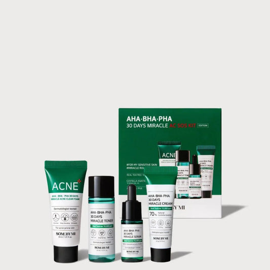 SOME BY MI AHA, BHA, PHA 30 Days Miracle AC SOS Kit