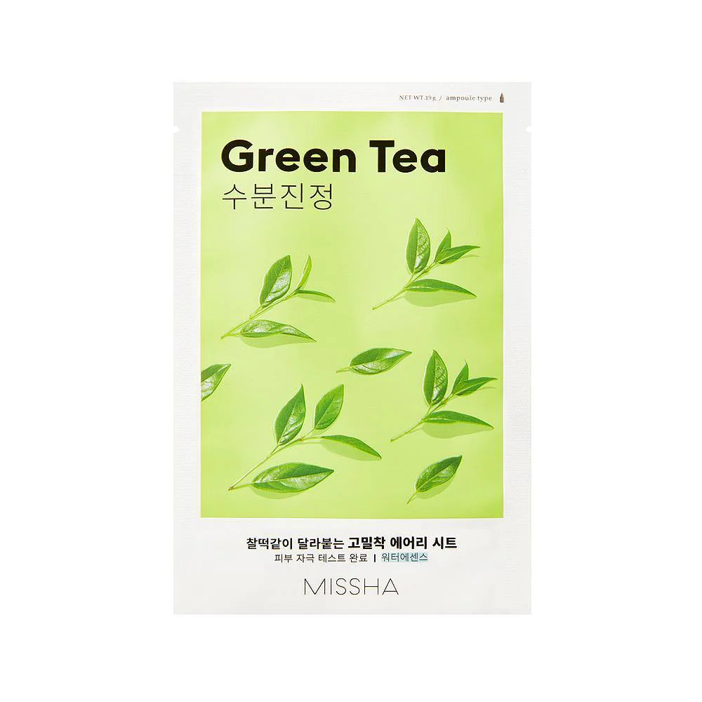 Missha Airy Fit Sheet Mask – Green Tea