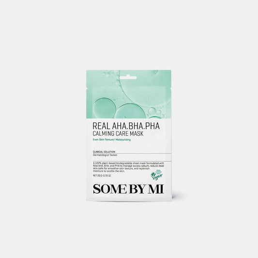 SOME BY MI	Real Care Mask AHA BHA PHA Calming