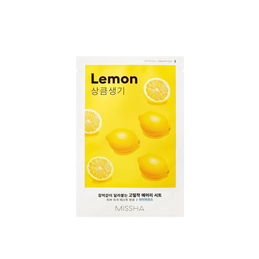 Missha Airy Fit Sheet Mask - Lemon