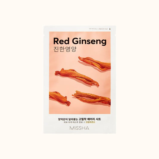 Missha Airy Fit Sheet Mask - Red Ginseng