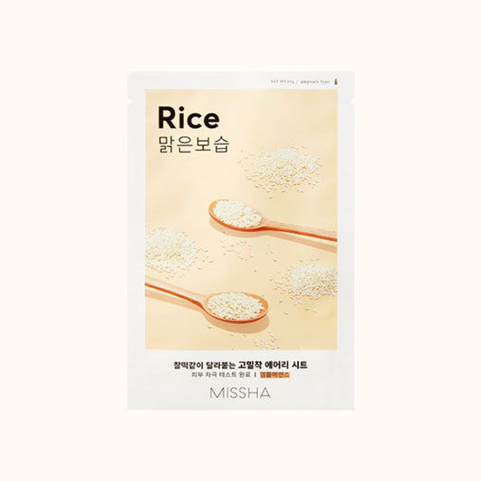 Missha Airy Fit Sheet Mask - Rice